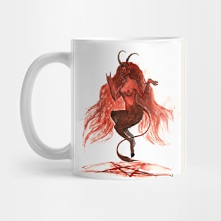 Krampus girl Mug